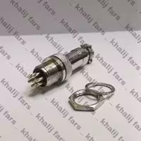 کانکتور فلزی 7 پین قطر 12 میلی متر