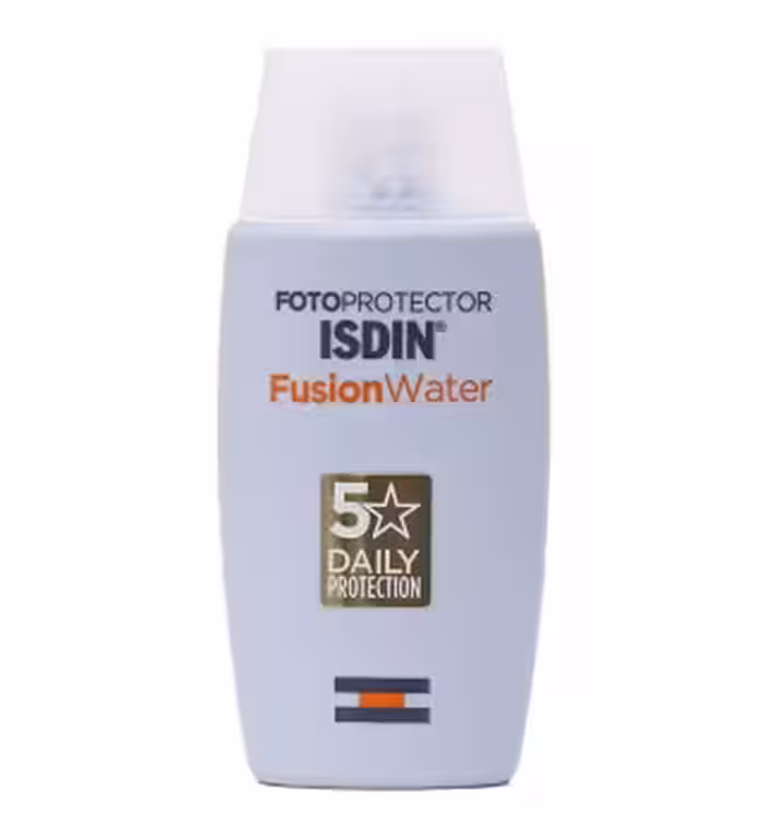 ضد آفتاب فیوژن واتر ایزدین ISDIN FOTOPROTECTOR FUSION WATER SPF 50 OIL FREE 50 ML