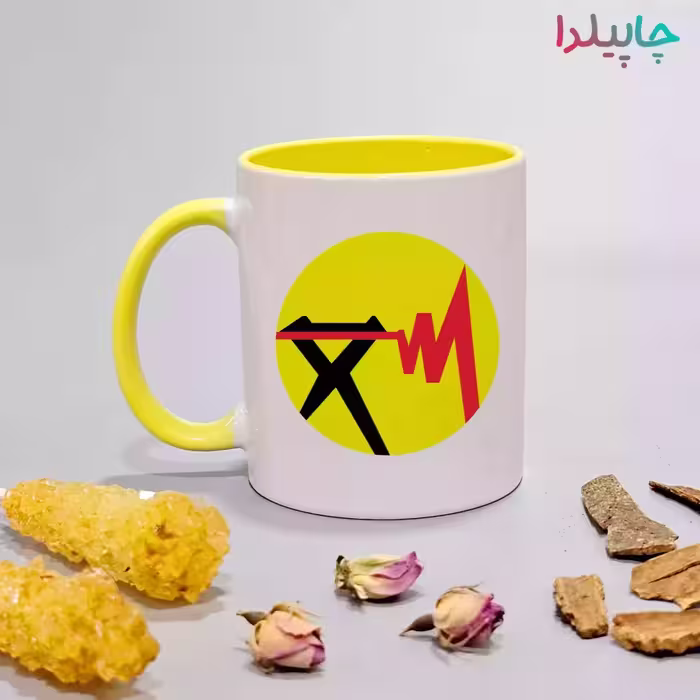 لیوان با لوگو شرکت توانیر