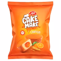 کیک روغنی با کرم پرتقالی مزمز – 52 گرم