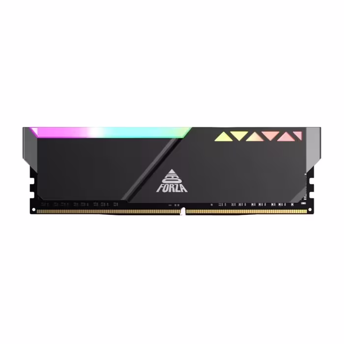 رم NEO FORZA TRINITY BLACK UDIMM RGB 32GB 5200MT/s CL40