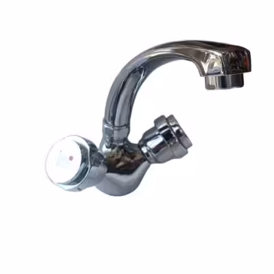 شیر روشویی تکپایه سنگین کاویان مدل استانداردمینا گارانتی 60ماهه