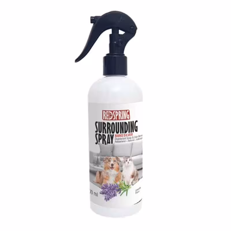 اسپری ضدعفونی کننده محیط رداسپرینگ رایحه لوندر حجم 500 میلی لیتر