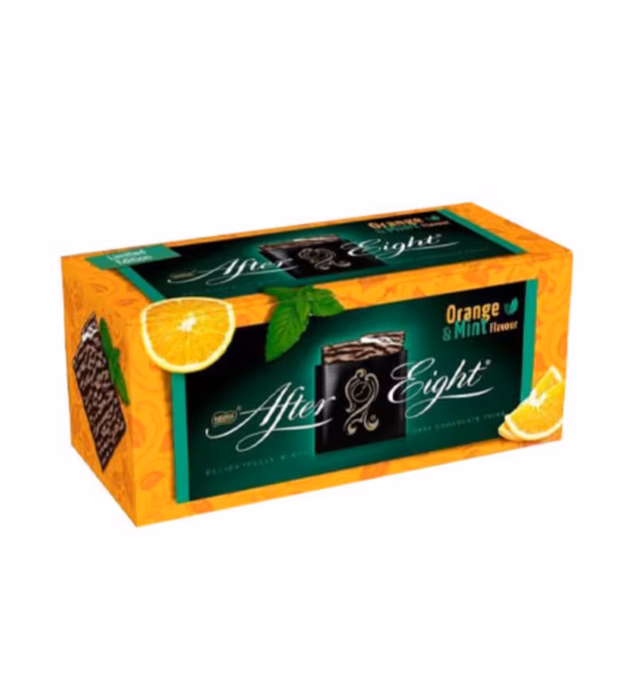 شکلات نعنایی پرتقالی افتر ایت 200 گرم After Eight