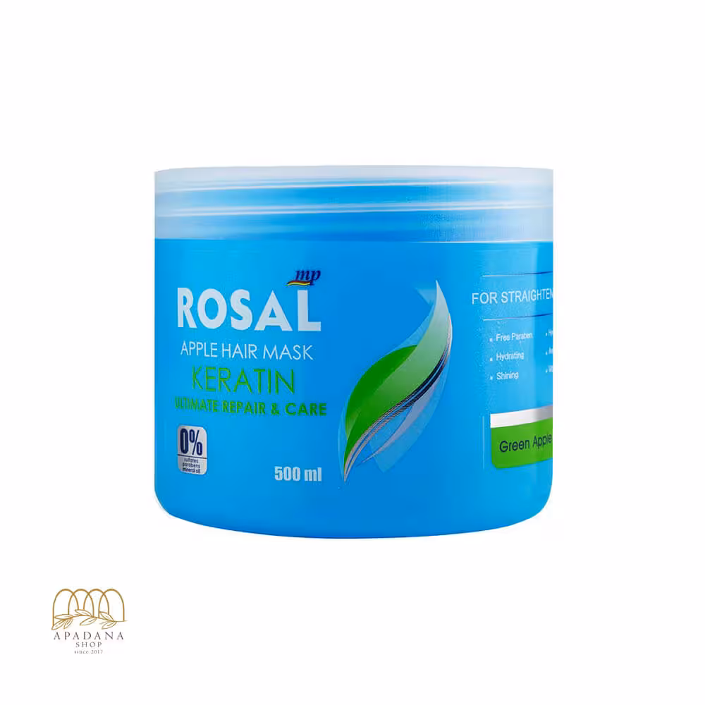 ماسک موی سیب کراتینه (ترمیم کننده قوی و تقویتی) روزال