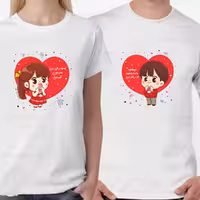 تیشرت دونفره ست عاشقانه ولنتاین کد 25