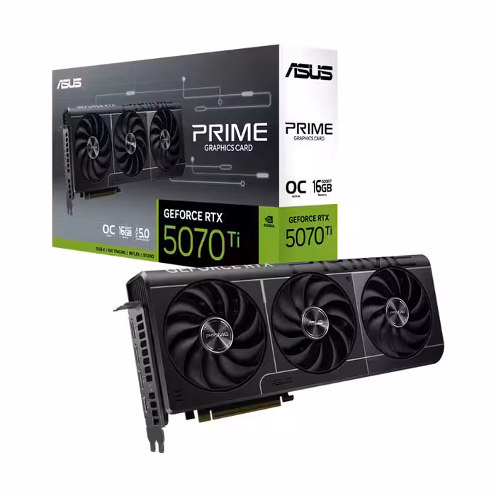 کارت گرافیک ایسوس PRIME GeForce RTX 5070 TI 16GB OC Edition