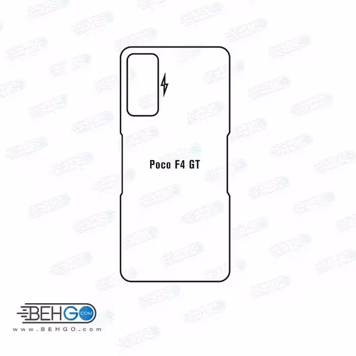 برچسب پشت گوشی شیائومی Xiaomi Poco F4 GT