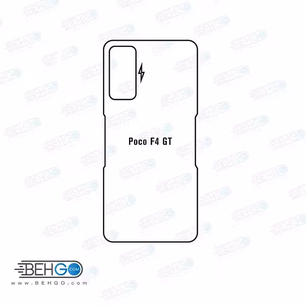 برچسب پشت گوشی شیائومی Xiaomi Poco F4 GT
