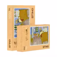 پازل شیشه ای استینو 1000 تکه طرح ونگوگ (کد 12113)،(باجعبه)