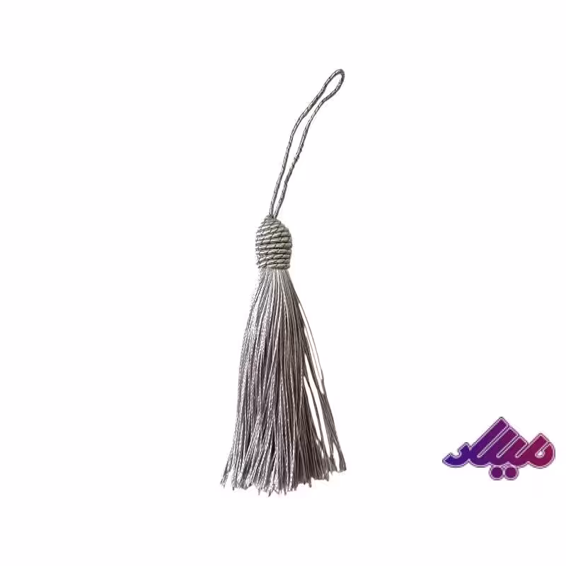 منگوله نقره ای 10 سانت