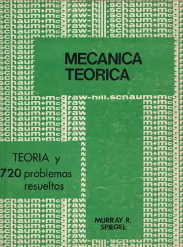 خرید و دانلود نسخه کامل کتاب Teoría y problemas de mecánica teórica : con una introducción a las ecuaciones de Lagrange y a la teoría hamiltoniana