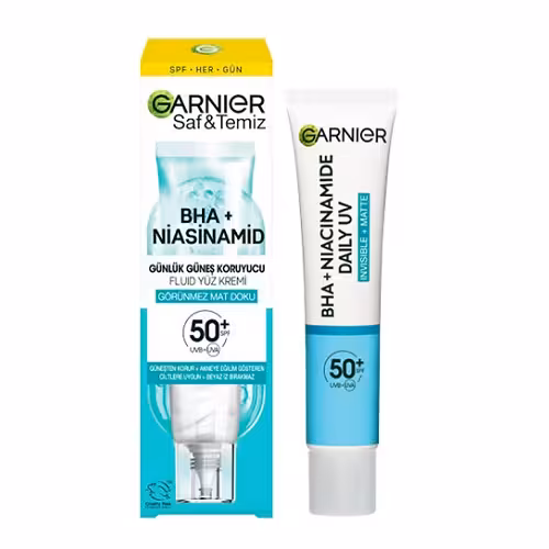 گارنیر کرم فلوئید ضد آفتاب SPF50 مات پوستهای مستعد آکنه
