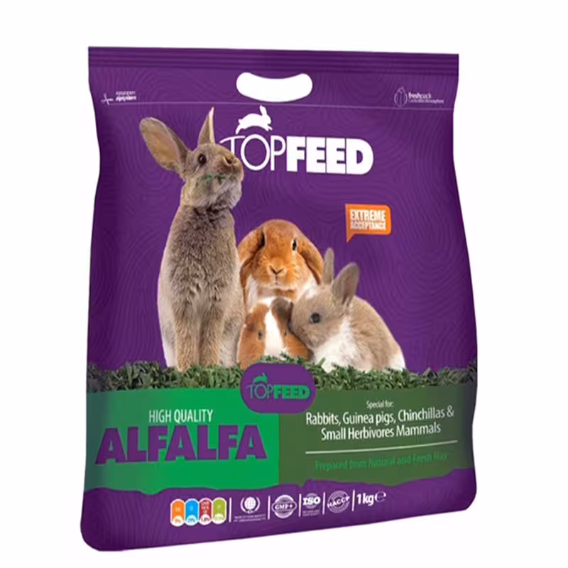 یونجه جوندگان تاپ فید وزن 1 کیلوگرم