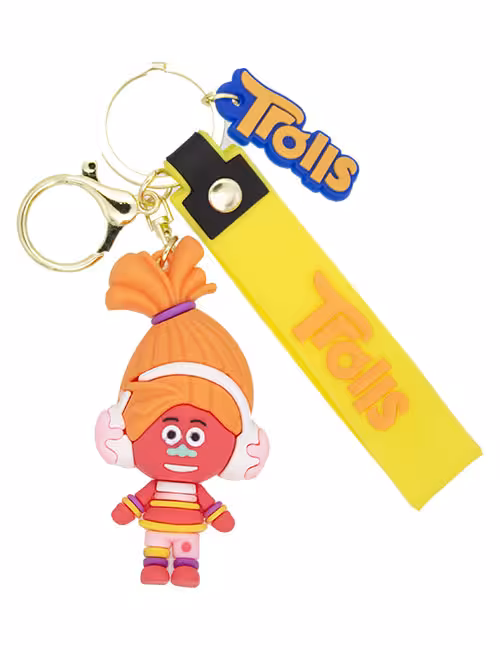 جاکلیدی سیلیکونی فانتزی طرح ترول‌ها