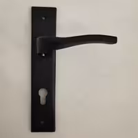 دستگیره درب چوبی 1109 مشکی سویچی مخصوص درب ورودی و اتاق