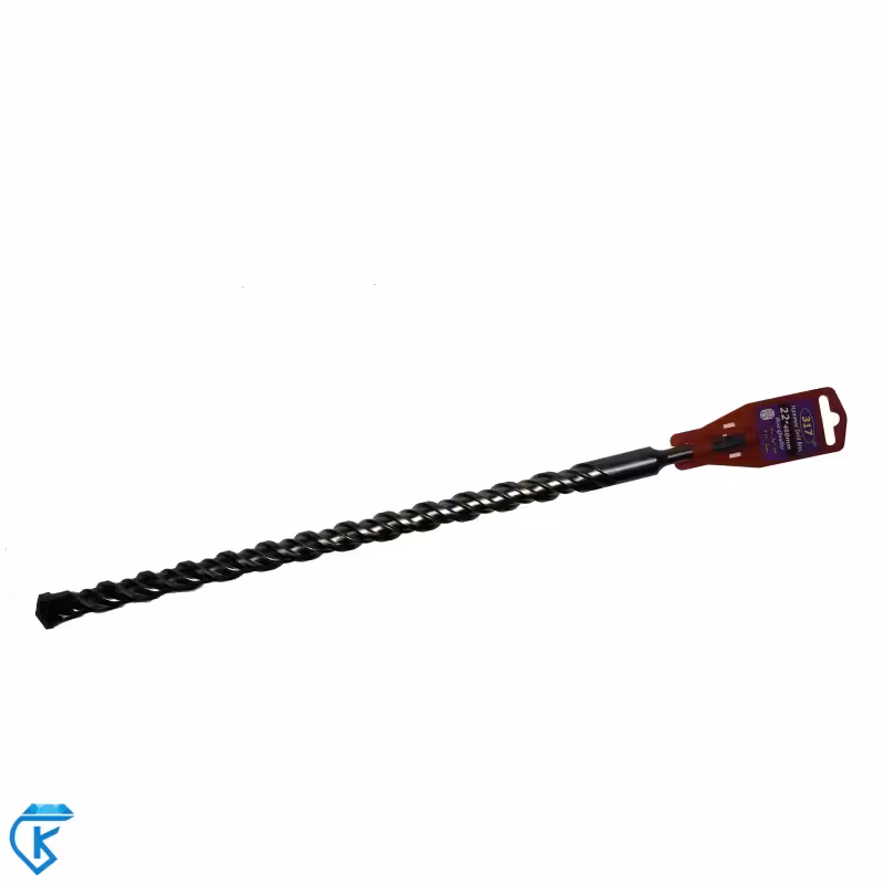 مته چکشی چهار شیار 22 میلی متر 317 طول 460 میلی متر