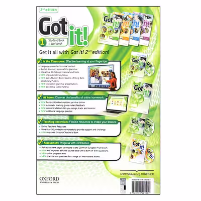 کتاب Got It Second Edition اثر جمعی از نویسندگان انتشارات اشتیاق نور دو جلدی