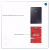 برچسب پوششی ماهوت مدل Coca-Cola-Logo مناسب برای تبلت سامسونگ Galaxy Tab S2 8.0 2015 T715
