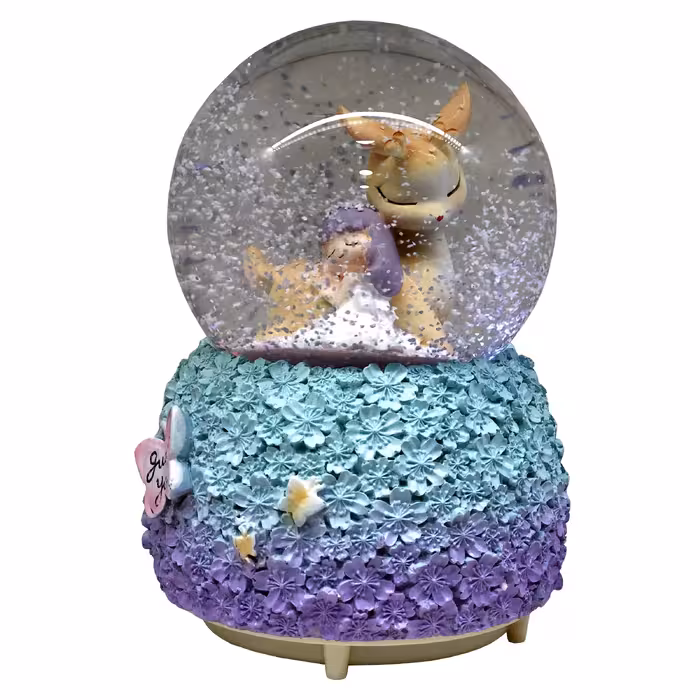 گوی موزیکال مدل آهو و دختر مهربون طرح guard you کد PB JM21C42