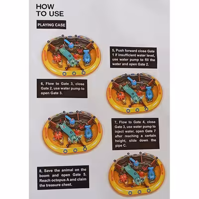 اسباب بازی ماهیگیری طرح پارک آبی