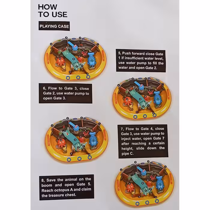 اسباب بازی ماهیگیری طرح پارک آبی