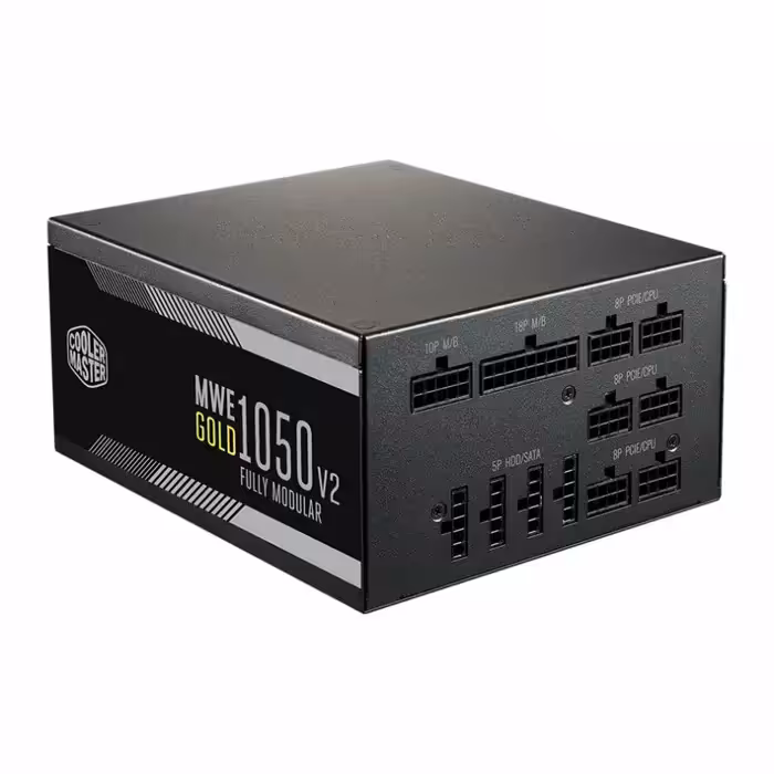 منبع تغذیه کامپیوتر کولر مستر مدل MWE GOLD 1050 V2 FULL