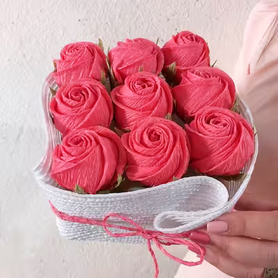 باکس گل مصنوعی مدل R102