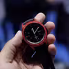 برچسب ماهوت طرح Red-Fiber مناسب برای ساعت هوشمند سامسونگ Galaxy Watch 42mm