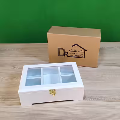 جعبه چای کیسه ای دکورستیک کد 3001