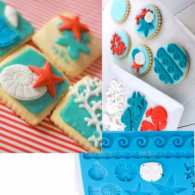 سیلیکون قالب گیری به گز مدل دریایی