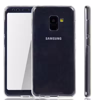 کاور مدل Clear TPU مناسب برای گوشی موبایل سامسونگ Galaxy A8 Plus 2018