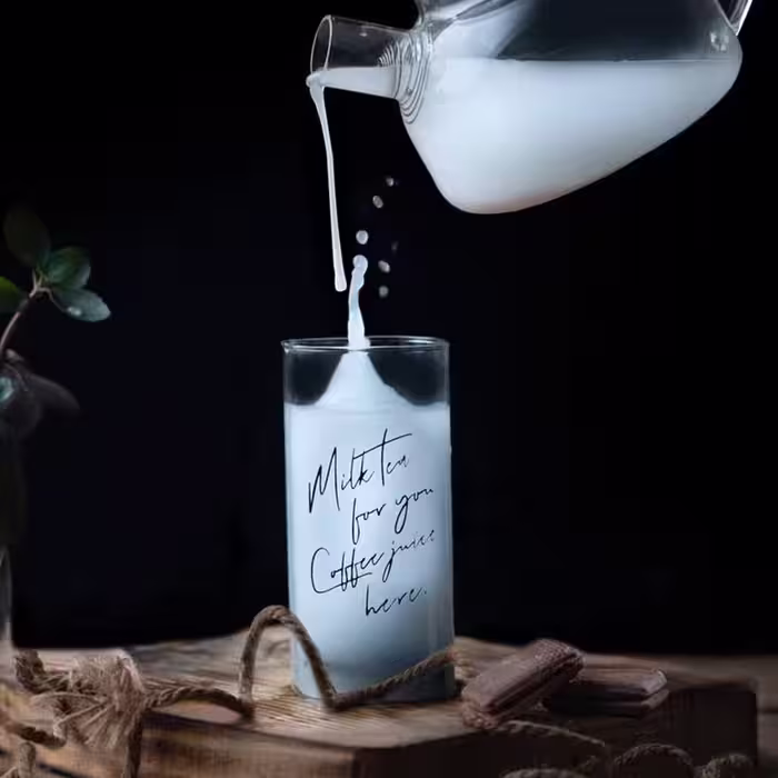 ماگ مدل Good Morning و Milk Tea بسته دو عددی