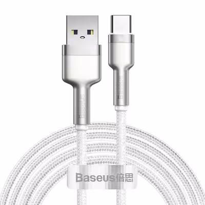 کابل تبدیل USB به USB-C باسئوس مدل METAL DATA طول 2 متر