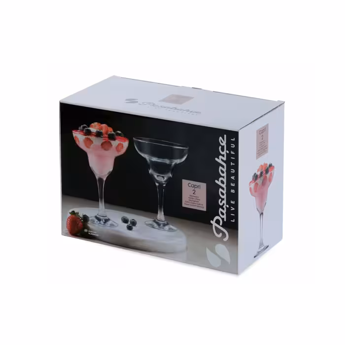 بستنی خوری پاشاباغچه مدل Capri کد 44386 بسته 2 عددی