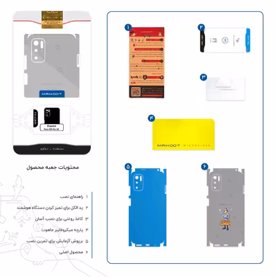 برچسب پوششی ماهوت مدل Inspector Gadget-FullSkin مناسب برای گوشی موبایل شیائومی Poco M3 Pro 5G