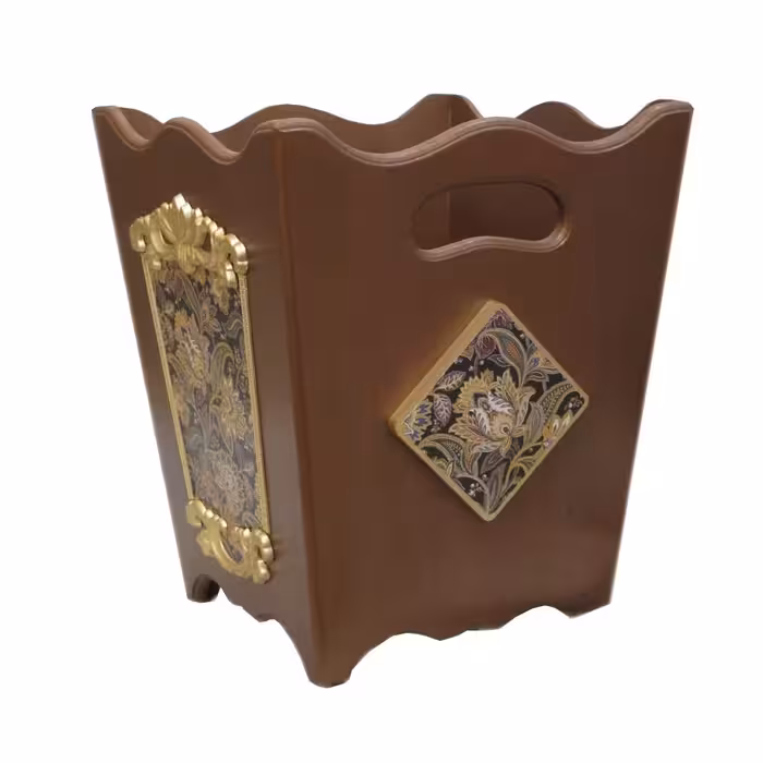 ست سطل و جای دستمال کاغذی مدل Sdj3