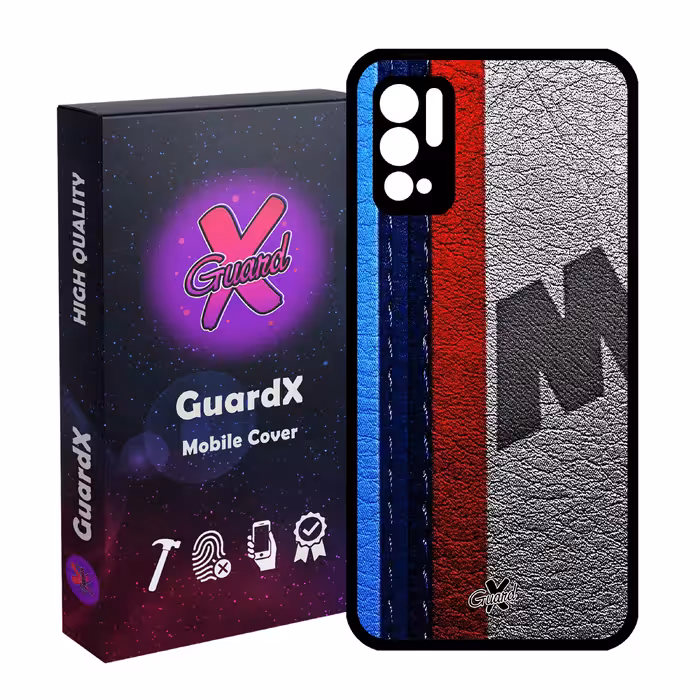 کاور گارد ایکس طرح BMW مدل Glass10344 مناسب برای گوشی موبایل شیائومی Redmi Note 10 5G / Poco M3 Pro