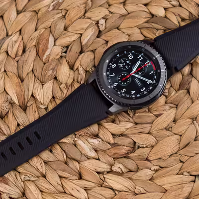 برچسب ماهوت طرح Cloud-Transparent مناسب برای ساعت هوشمند سامسونگ Galaxy Gear S3 Frontier