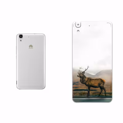 برچسب پوششی ماهوت مدل Horned Deer مناسب برای گوشی موبایل هوآوی Y6