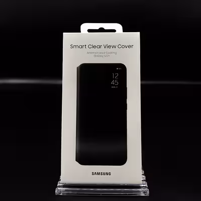 کیف کلاسوری سامسونگ مدل Clear View Cover مناسب برای گوشی موبایل سامسونگ Galaxy S22 Plus