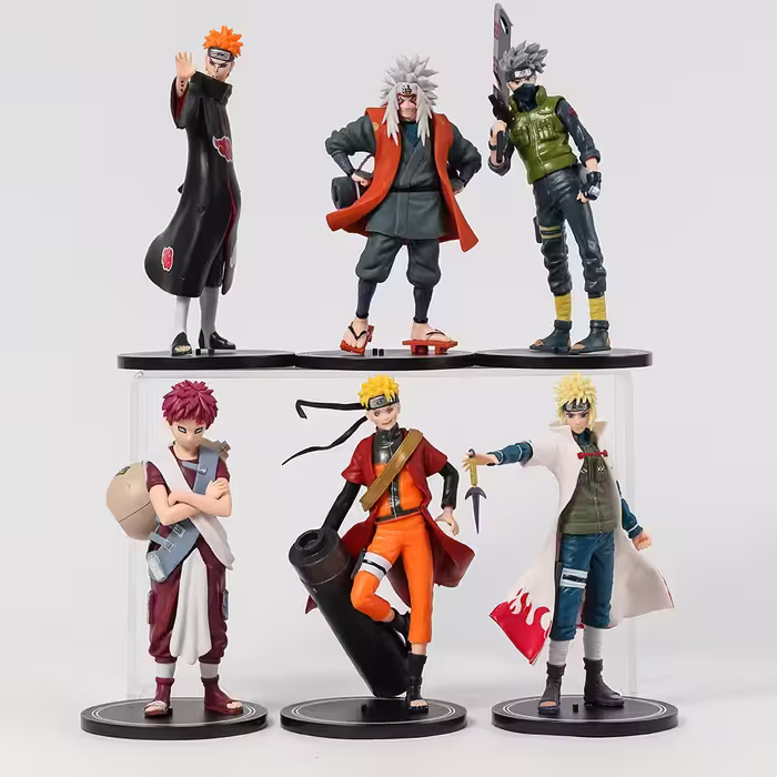 فیگور مدل ناروتو Naruto مجموعه 6 عددی