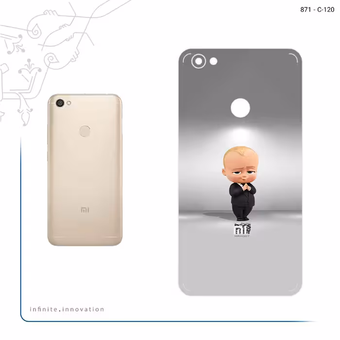 برچسب پوششی ماهوت مدل The Boss Baby مناسب برای گوشی موبایل شیائومی Redmi Note 5A Prime