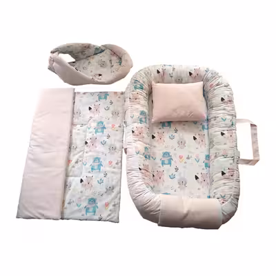 سرویس خواب 4 تکه نوزاد طرح خرگوش