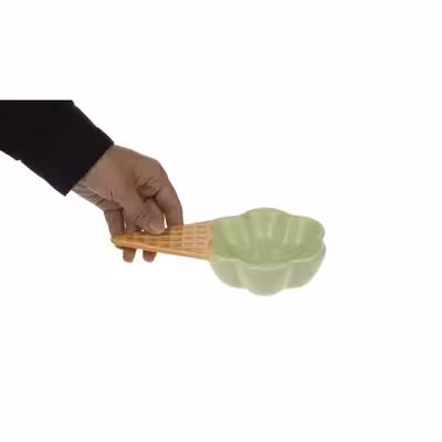 بستنی خوری باریز مدل بستنی قیفی کد 30 مجموعه 6 عددی