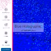برچسب پوششی ماهوت مدل Blue-Holographic مناسب برای گوشی موبایل بلک بری Bold Touch 9900