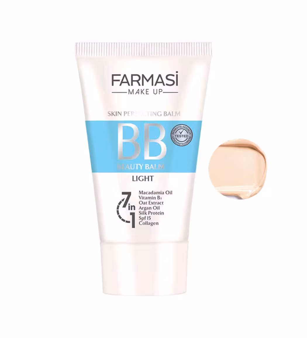 بی بی کرم 7 در 1 فارماسی رنگ روشن 01 با SPF15 حجم 50 میلی
