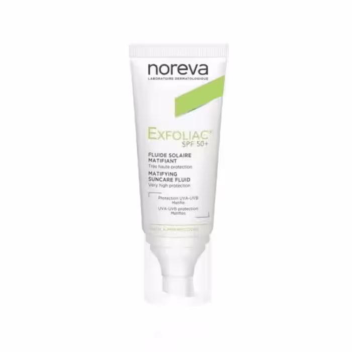 ضد آفتاب نوروا مدل اکسفولیاک noreva Exfoliac spf 50