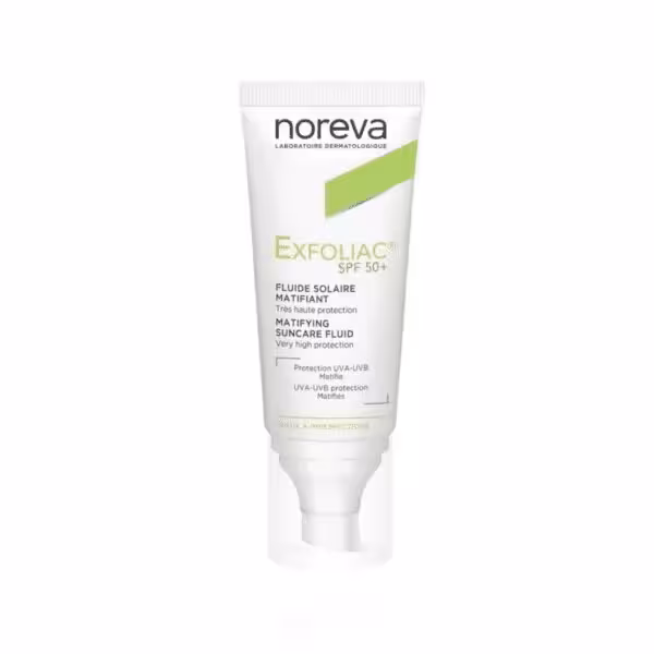 ضد آفتاب نوروا مدل اکسفولیاک noreva Exfoliac spf 50