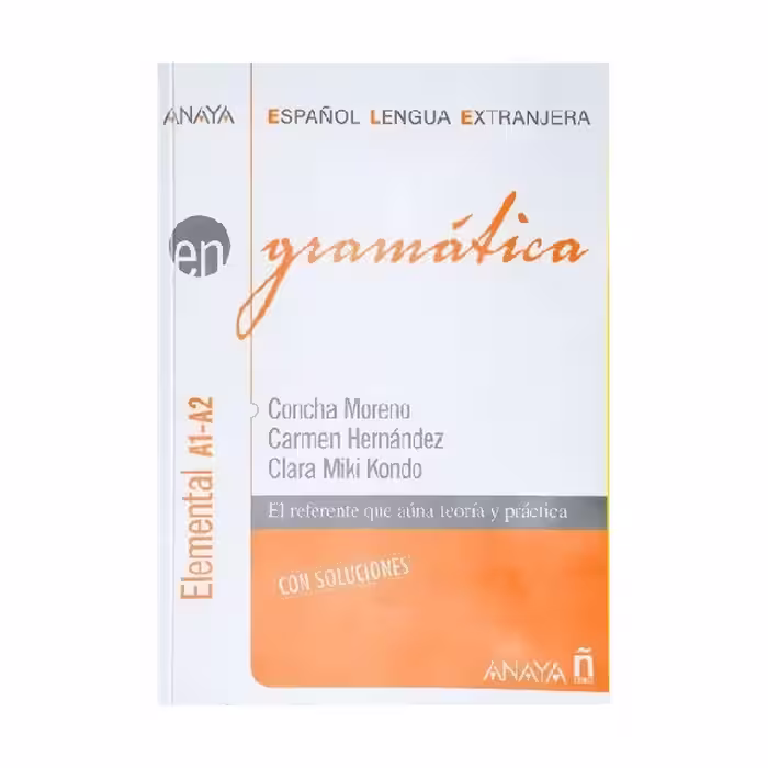 Gramatica Nivel Elemental A1-A2 Anaya گراماتیکا المنتال آنایا